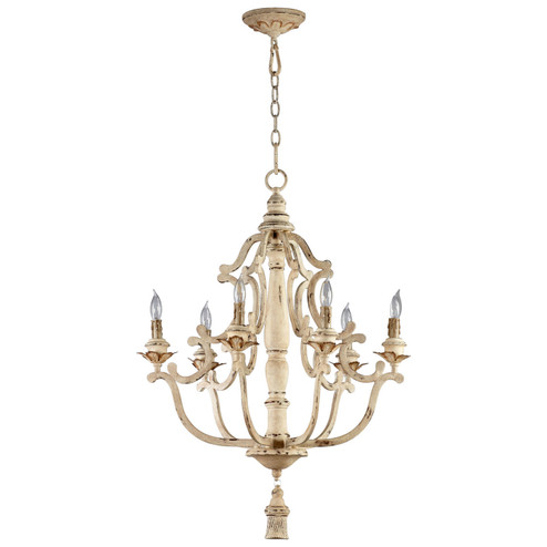 Maison Six Light Chandelier in Persian White (208|04633)