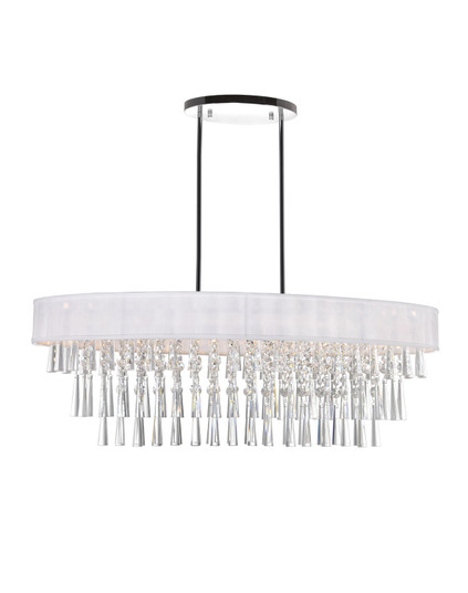 Franca Eight Light Chandelier in Off White (401|5523P38C-O (Off White))