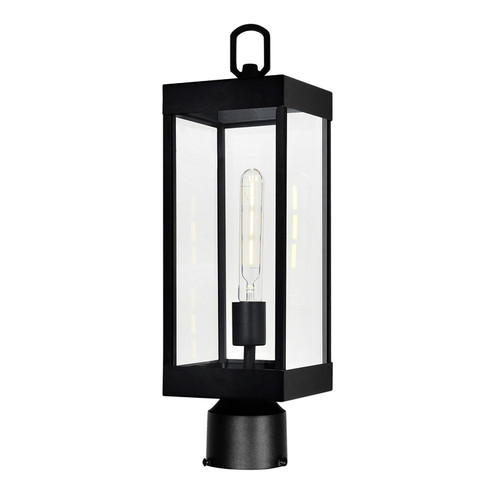 Windsor One Light Outdoor Lantern Head in Black (401|1695PT6-1-101)