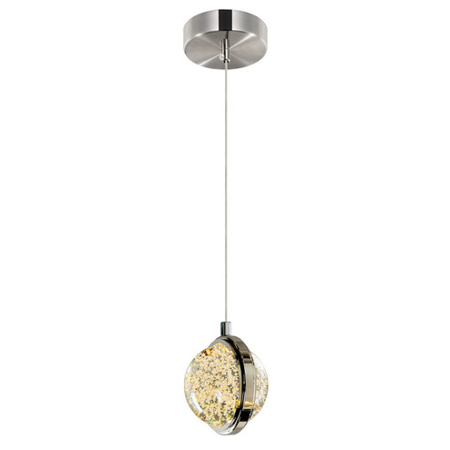 Salvador LED Mini Pendant in Polished Nickel (401|1673P4-1-613)