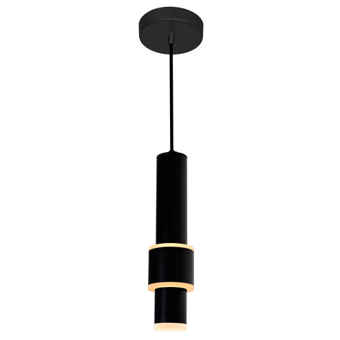 Lena LED Mini Pendant in Black (401|1390P5-1-101)