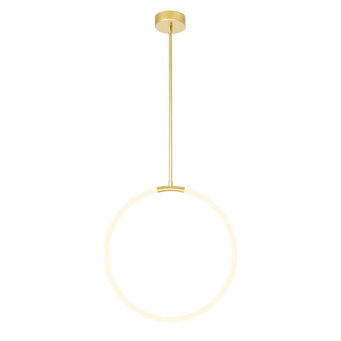 Hoops LED Chandelier in Satin Gold (401|1273P24-1-602)