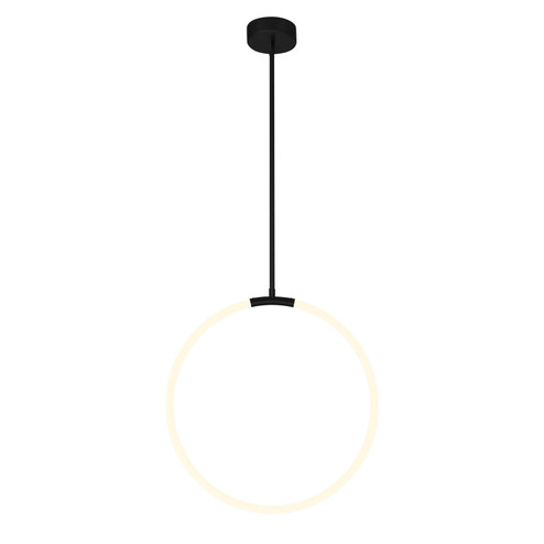 Hoops LED Chandelier in Black (401|1273P24-1-101)