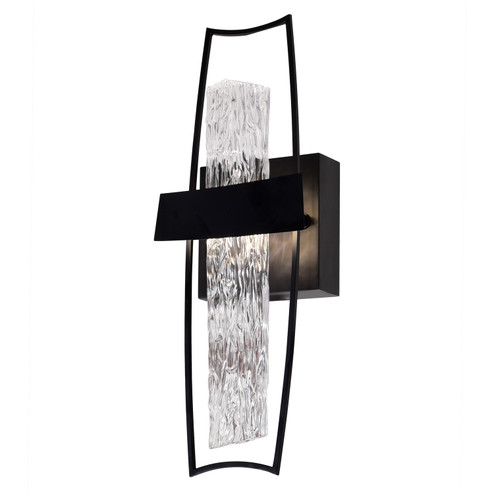 Guadiana LED Wall Sconce in Black & Satin Gold (401|1246W5-101)