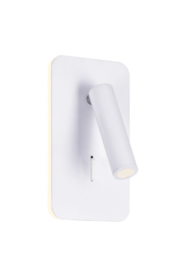 Private I LED Wall Sconce in Matte White (401|1243W6-103)