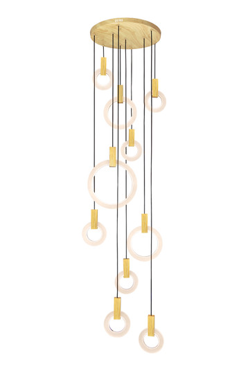 Anello LED Pendant in White Oak (401|1214P32-10-236)
