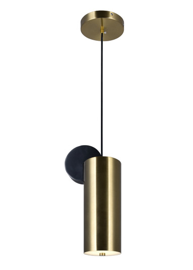 Saleen LED Mini Pendant in Sun Gold & Black (401|1156P6-625)