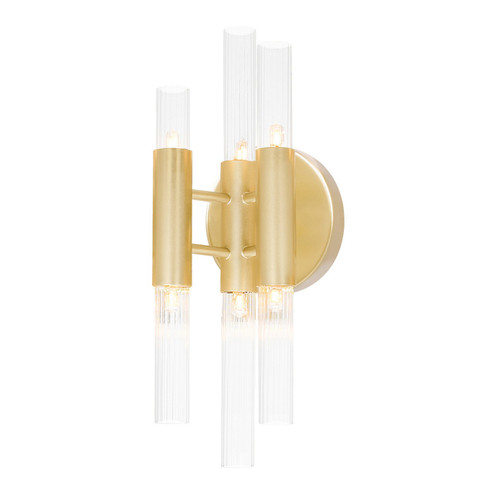 Orgue LED Wall Sconce in Satin Gold (401|1120W5-6-602)