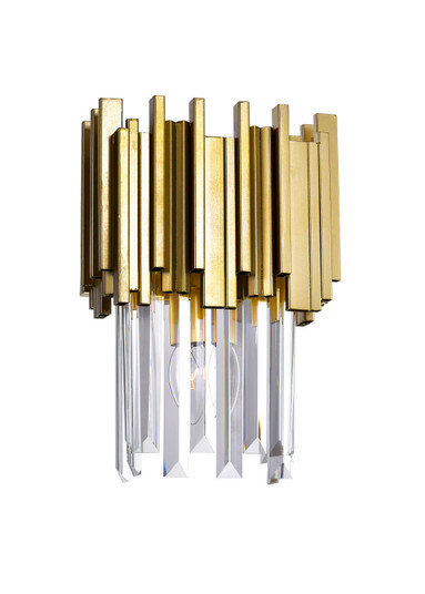 Deco One Light Wall Sconce in Medallion Gold (401|1112W8-1-169)
