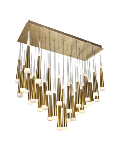Andes LED Pendant in Satin Gold (401|1103P38-36-602)