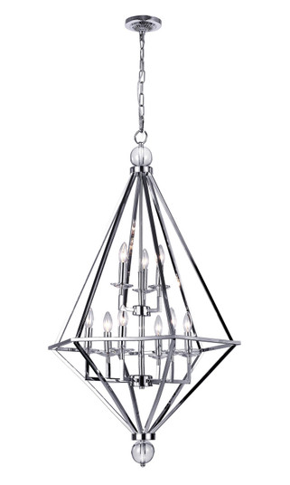 Calista Nine Light Chandelier in Chrome (401|1027P26-9-601)