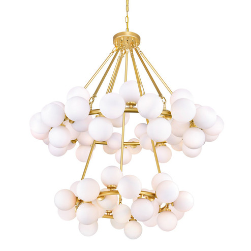 Arya LED Chandelier in Satin Gold (401|1020P39-70-602)