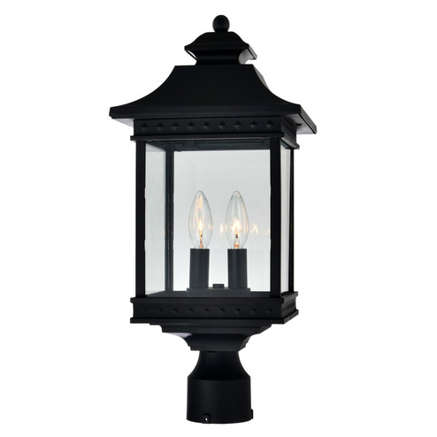 Cleveland Two Light Outdoor Lantern Head in Black (401|0416PT9-2-101)