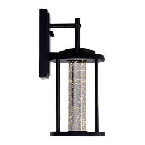 Greenwood LED Outdoor Wall Lantern in Black (401|0407W7-1-101)