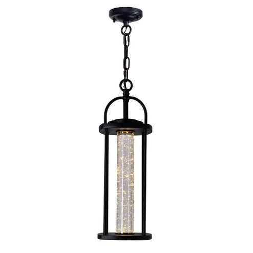 Greenwood LED Outdoor Pendant in Black (401|0407P6-1-101)