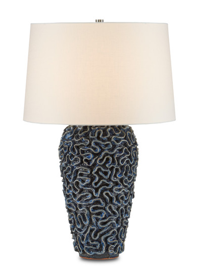 Milos One Light Table Lamp in Blue (142|6000-0745)