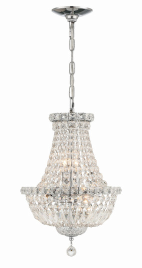 Roslyn Five Light Mini Chandelier in Polished Chrome (60|ROS-A1006-CH-CL-MWP)