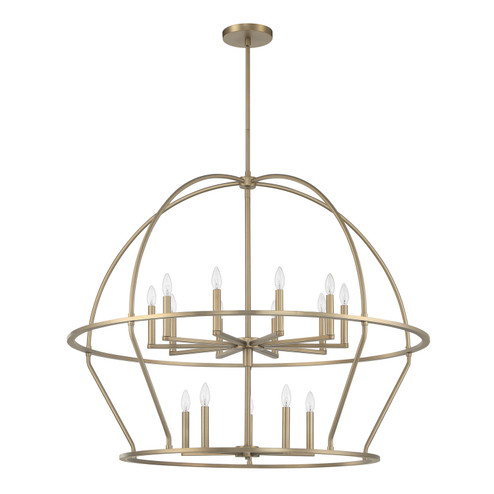 Abbott 15 Light Chandelier in Vibrant Gold (60|ABB-3029-VG)