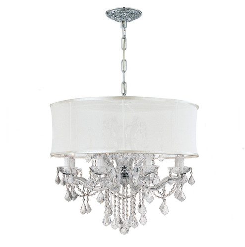 Brentwood 12 Light Chandelier in Polished Chrome (60|4489-CH-SMW-CL-S)