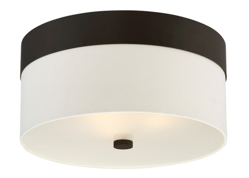 Grayson Three Light Flush Mount in Dark Bronze (60|293-DB)