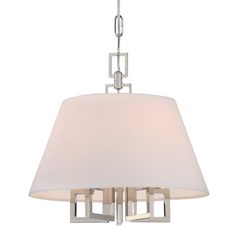 Westwood Five Light Mini Chandelier in Polished Nickel (60|2255-PN)