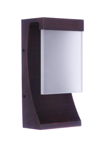 Vault LED Outdoor Wall Lantern in Aged Bronze Brushed (46|ZA5804-ABZ-LED)