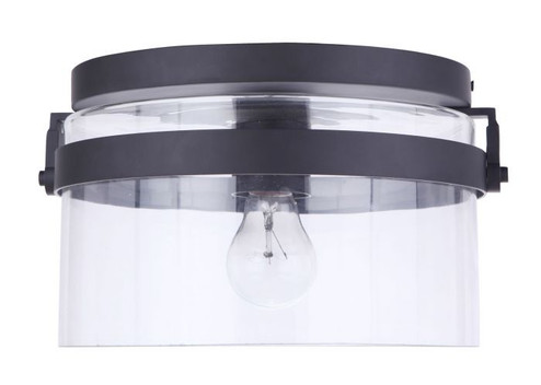 Franklin One Light Outdoor Flush Mount in Midnight (46|ZA3337-MN)