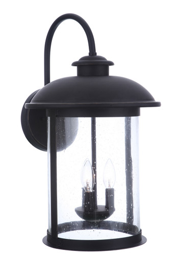 O'Fallon Three Light Outdoor Wall Mount in Dark Bronze Gilded (46|ZA3234-DBG)