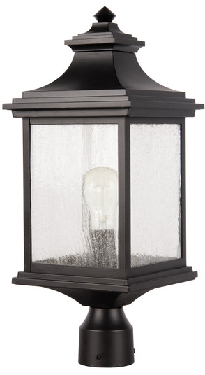 Gentry One Light Post Mount in Midnight (46|Z3215-MN)