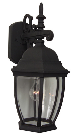 Bent Glass Cast One Light Wall Mount in Textured Black (46|Z284-TB)