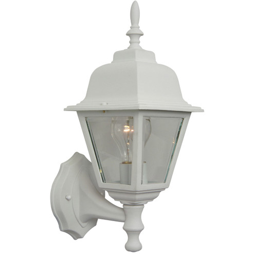 Coach Lights Cast One Light Wall Mount in Textured White (46|Z170-TW)