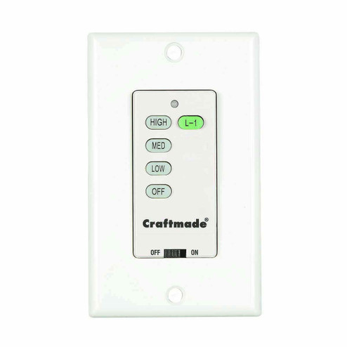 Universal Intelligent Controls Wall Control Only in White (46|UCI-WALL)
