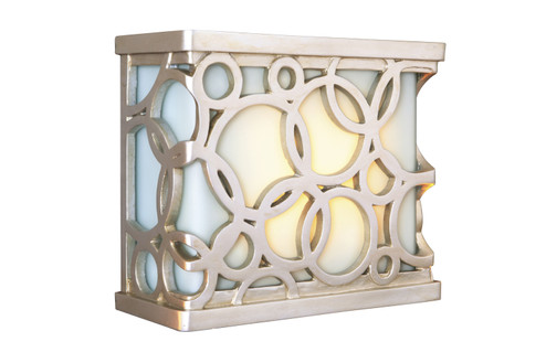 Illuminated Door Chime System Hand-Carved Circular Lighted Chime in Brushed Satin Nickel (46|ICH1620-BN)