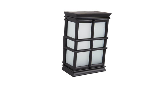 Designer-Chime Hand-Carved Window Pane Chime in Flat Black (46|CH1505-FB-WG)