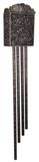 Westminster Chime-With Long Tubes Carved Long Chime in Renaissance Crackle (46|CA4-RC)