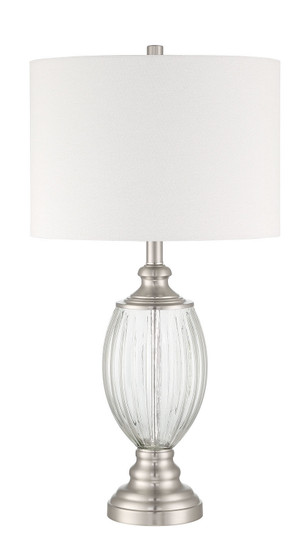Table Lamp One Light Table Lamp in Brushed Nickel (46|86264)