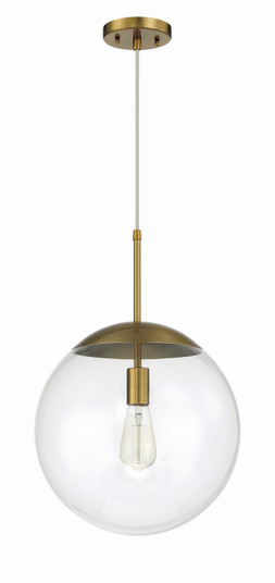 Gaze One Light Pendant in Satin Brass (46|56893-SB)