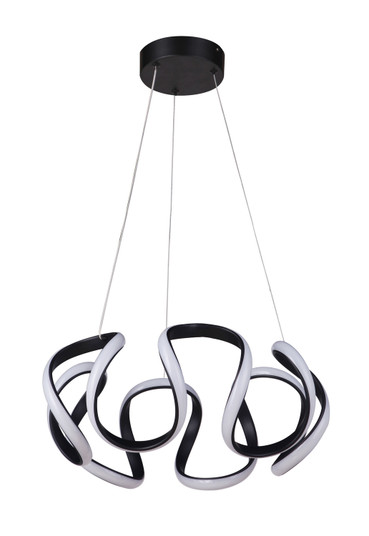 Pulse LED Pendant in Flat Black (46|55790-FB-LED)