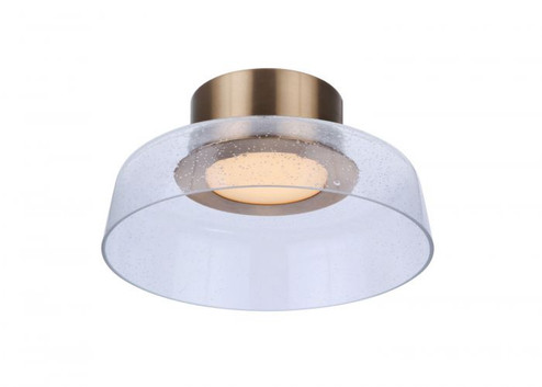 Centric LED Flushmount in Satin Brass (46|55181-SB-LED)