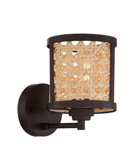 Malaya One Light Wall Sconce in Aged Bronze Brushed (46|54561-ABZ)