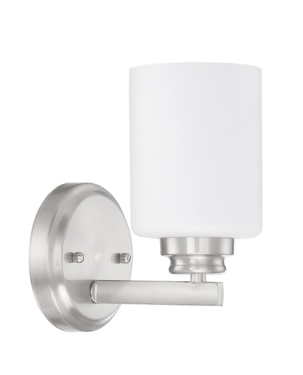 Bolden One Light Wall Sconce in Brushed Polished Nickel (46|50501-BNK-WG)