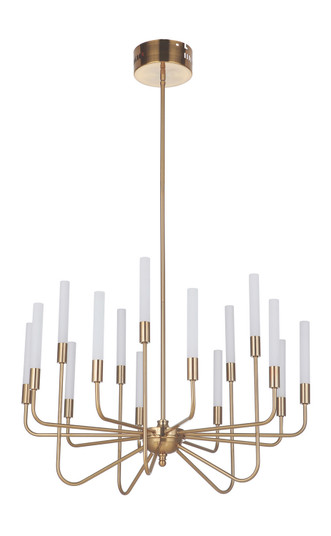 Valdi LED Chandelier in Satin Brass (46|49615-SB-LED)