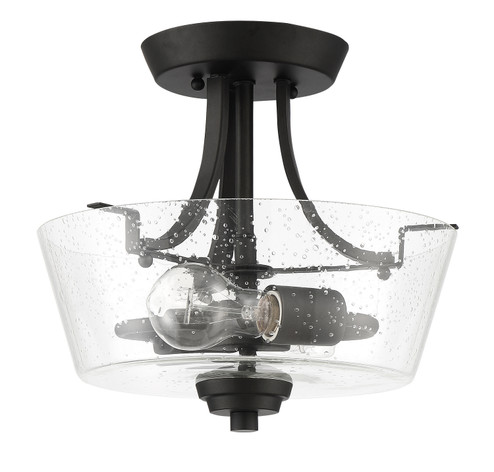 Grace Two Light Semi Flush Mount Convertible in Espresso (46|41952-ESP-CS)