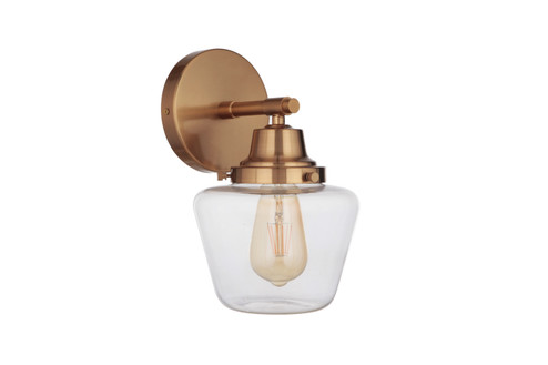 Essex One Light Wall Sconce in Satin Brass (46|19507SB1)