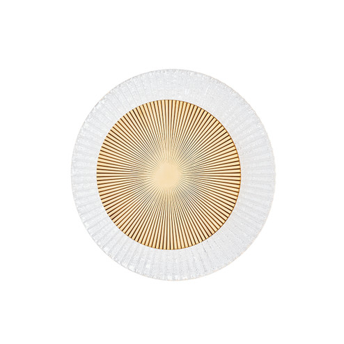 Topaz LED Wall Sconce in Vintage Polished Brass (68|328-12-VPB)