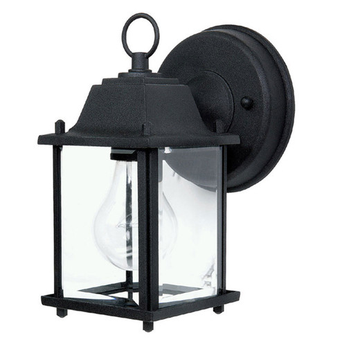 Outdoor One Light Outdoor Wall Lantern in Black (65|9850BK)