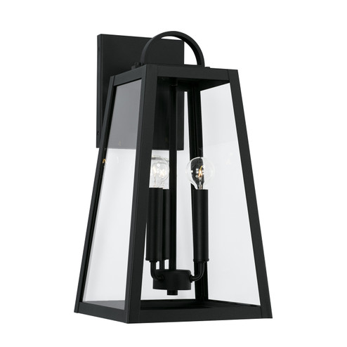 Leighton Three Light Outdoor Wall Lantern in Black (65|943732BK)