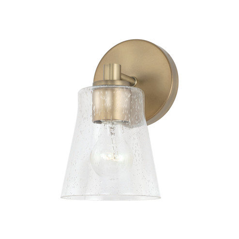 Baker One Light Wall Sconce in Aged Brass (65|646911AD-533)