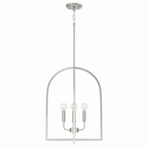 Lawson Four Light Foyer Pendant in Brushed Nickel (65|548841BN)