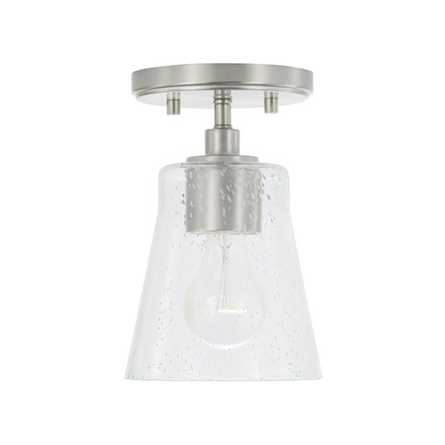 Baker One Light Pendant in Brushed Nickel (65|346911BN-533)